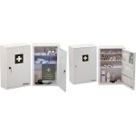 Armoire à pharmacie leina medisan b en métal laqué blanc non équipée Armoire à pharmacie leina medisan b en métal laqué blanc non équipée