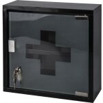 Armoire  pharmacie - no name - noir ou blanc - inox - a suspendre - porte(s)