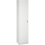Armoire polyvalente coloris blanc - hauteur 180 x longueur 40 x profondeur 35. 6 cm