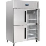 Armoire positive 1200 litres 4 portillons gn 2 / 1 600 w 220 v - mono