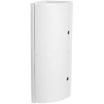 Armoire de rangement suspendue - tatay - salle de bain - 2 portes translucides - 2 �tag�res - plastique ...