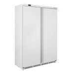 Armoire r�frig�r�e positive - polar - double porte 744l - froid ventil� - acier rev�tu - blanc