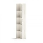 Armoire terminale dangle 1 porte 30 x 555 x 220 cm finition ch�ne blanchis