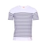 Tee - shirt - armor lux - homme - manches courtes - col arrondi - coton 100%