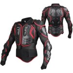 Armure complte du corps veste de moto blouson de motard gilet protection de colonne poitrine paule