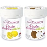 Armes alimentaires naturels en poudre - citron et noix de coco - 2 x 15 g