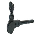 Arr�t t�te de berg�re - jardinier massard - 9426084 - finition noir - 20 mm - pour volets battants