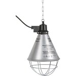 Protecteur lampe de chauffage - artas - 21cm - c�ble 250m - aluminium - 6 fentes da�ration