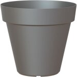 Pot de fleur capri 80 cm anthracite - eda