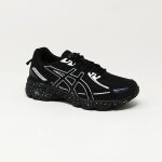 Basket asics gel venture 6 gs noir mixte - running - confortable - amorti gel