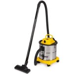 Aspirateur 2en1 industriel et vide cendre 2000w 20l - powermat - cuve inox - filtre hepa - accessoires ...