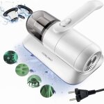 Aspirateur anti - acariens kenlumo - lumire uv - c filtre hepa 300w 12kpa