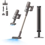 Aspirateur balai sans fil dreame z10 station avec auto vidage - 90 min dautonomie - aspiration puissante ...