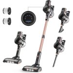 Aspirateur balai sans fil inse s7p noir 6 en 1 aspirateur � manche l�ger 26kpa 45 mins dautonomie 65db ...