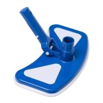 Aspirateur brosse de fond piscine - werka pro - blanc et bleu - nettoyage efficace - entretien piscine ...