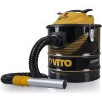 Aspirateur de cendres tornado 1400w 18l filtre hepa fonction souffleur vito
