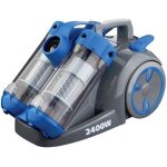 Aspirateur cyclone sans sac klaiser 2400w - bleu - technologie duo