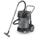Aspirateur eau et poussi�res karcher nt 70 / 2 - cuve 70l - 2 moteurs - d�bit 112 l / s