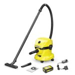 Aspirateur eau et poussi�res karcher wd 2 - 18 v - 12 / 18 sans fil (avec batterie amovible 18 v / 25 ...