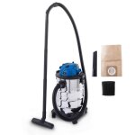 Aspirateur eau et poussi�re vc25 - 1200w - cuve inox 25l - scheppach