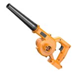 Aspirateur  feuilles sans fil souffleur de feuilles portatif 550 w mtal nu jaune