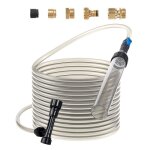 Aspirateur � gravier pour aquarium - vevor - avec tuyau en pvc de 76 m nettoyeur de gravier � siphon ...