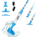 Aspirateur de piscine rechargeable sans fil 3 en 1 25l / min nettoyeur à main 1. 65 m robot électrique ... Aspirateur de piscine rechargeable sans fil 3 en 1 25l / min nettoyeur à main 1. 65 m robot électrique ...