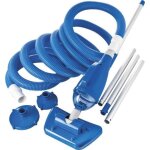 Aspirateur de piscine - speed kleen - bleu - eau et poussires - nettoyage efficace - compact
