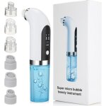 Aspirateur point noir - hydrodermabrasion - rechargeable usb - 65kpa - autonomie 20 min - abs blanc Aspirateur point noir - hydrodermabrasion - rechargeable usb - 65kpa - autonomie 20 min - abs blanc
