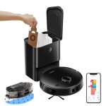 Aspirateur robot laveur - liectroux - m70 pro - 5000pa - 3 - en - 1 - station vidage automatique