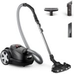 Aspirateur avec sac - philips - srie 8000 - moteur 900 w - brosse triactive + led - filtre hepa