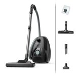 Aspirateur avec sac - rowenta - green force max parquet - 900 w - noir - cologique