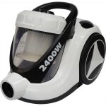Aspirateur sans sac - klaiser - confort xl - 2400w - ultra puissant - poign�e ergonomique