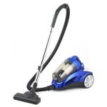 Aspirateur sans sac klaiser turbo confort bs102 - 2400w - bleu - hepa - ultra puissant
