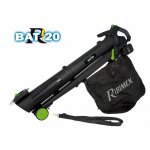 Ribimex aspirateur souffleur broyeur sans fil 40v (2x20v) - prbat20 / asb1
