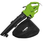 Aspirateur et souffleur de feuilles 3000w sac 35l roulettes et bandoulire vito