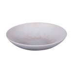 Assiette creuse onyx 22 cm crme (lot de 6) - table passion