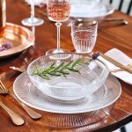 Assiette creuse - louison - 20 cm - blanc - compatible lave - vaisselle - 1 pi�ce