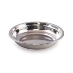 Assiette creuse 22 * 22 * 42 en inox brillant