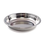 Assiette creuse 24 * 24 * 44 en inox brillant Assiette creuse 24 * 24 * 44 en inox brillant
