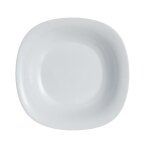 Assiette creuse - luminarc - carine granit - 21 cm - gris - opale