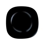 Assiette creuse noire 21 cm - carine noir - luminarc