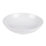Assiette creuse 21 cm alaska (lot de 6) - table passion