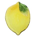 Signes grimalt - assiette � citron d�corative id�ale pour la cuisine et la salle � manger
