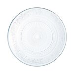 Assiette  dessert - luminarc - sixtine - verre tremp - lot de 6