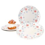 Assiette � dessert - ritzenhoff & breker - julia - lot de 4 - porcelaine - 215 cm