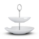 Assiette - food temple tassen - assiette creuse - blanc - compatibilit� lave - vaisselle - 2 pi�ces