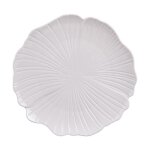 Assiette plate ginkgo 255 cm (lot de 6) - table passion