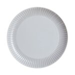 Assiette plate grise 25 cm cottage - luminarc