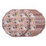 Assiette plate jaipur 27 cm (lot de 6) - table passion